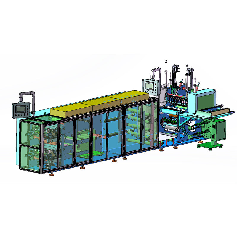 KN-3238/KN-3438 2-Color/4-Color Printing & Rewinding 2-in-1 Machine
