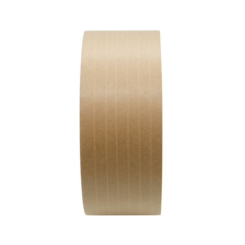 KN-37120R Natural Recycled Reinforced Water Activated Kraft Paper Tape