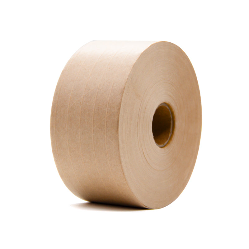 KN-3150R Natural Recycled Reinforced Water Activated Kraft Paper Tape