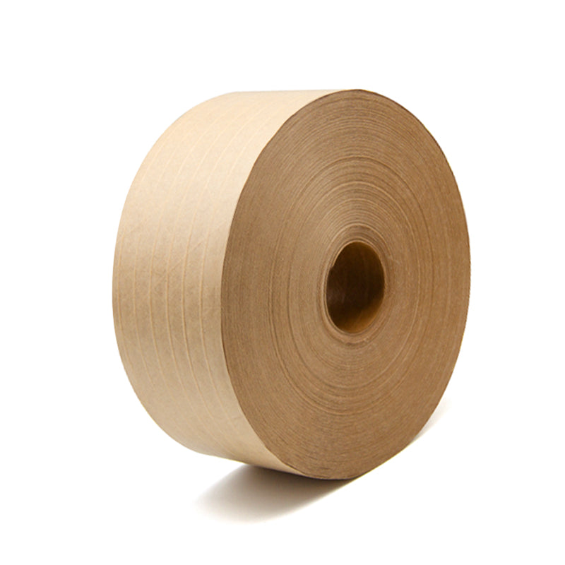 KN-37120 Natural Reinforced Water Activated Kraft Paper Tape
