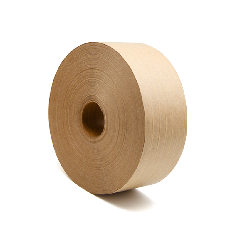 KN-37120 Natural Reinforced Water Activated Kraft Paper Tape
