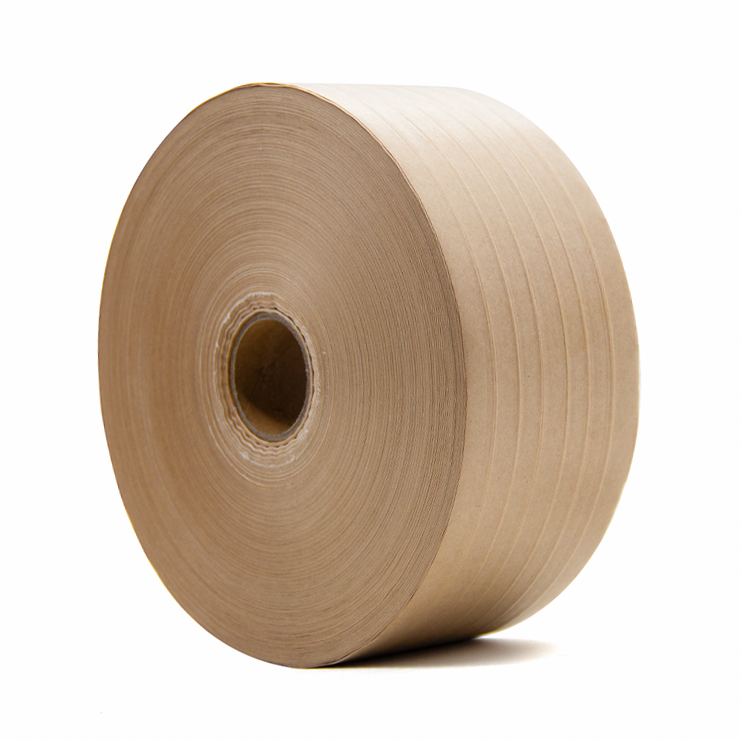 KN-31120E 100% Degradable Reinforced Water Activated Kraft Paper Tape