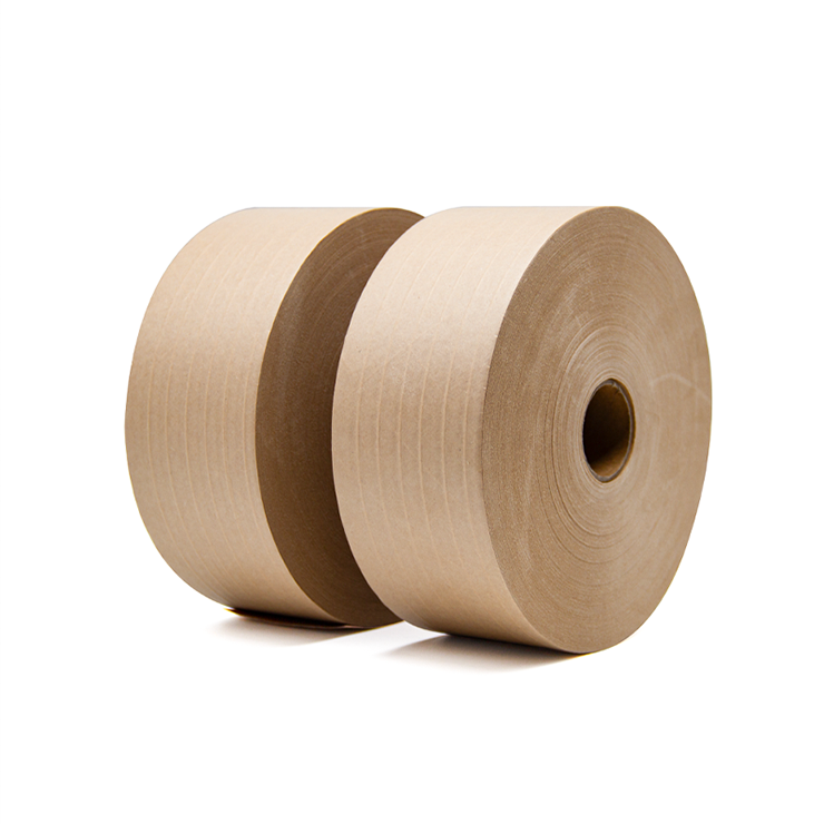 KN-31120E 100% Degradable Reinforced Water Activated Kraft Paper Tape