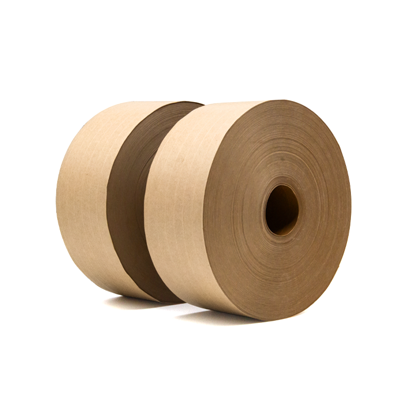 KN-37120 Natural Reinforced Water Activated Kraft Paper Tape