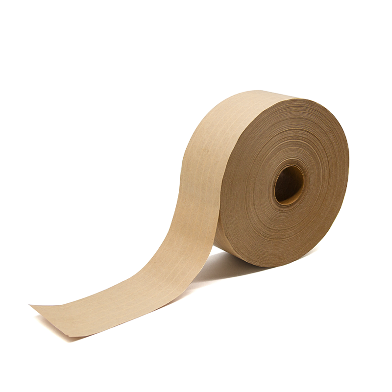 KN-37120 Natural Reinforced Water Activated Kraft Paper Tape