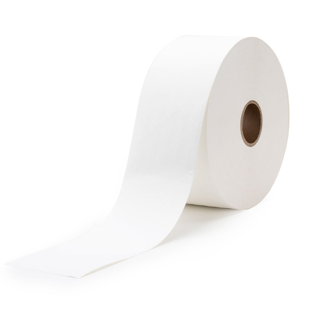 KN-3152 White/White Reinforced Water Activated Kraft Paper Tape