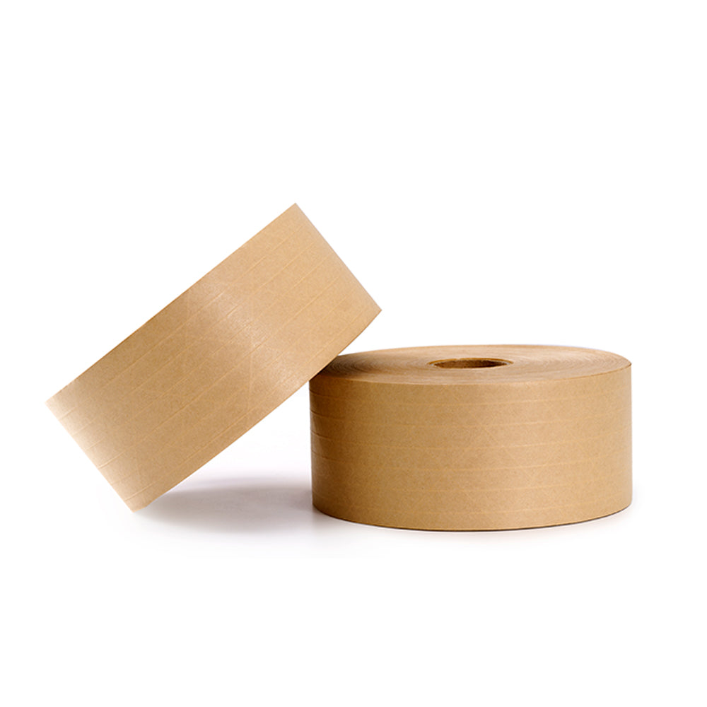 KN-3160E 100% Degradable Reinforced Water Activated Kraft Paper Tape