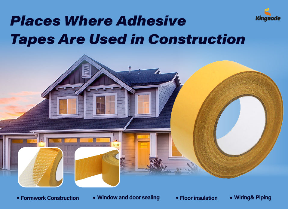 4 Places Where Adhesive Tapes Are Used in Construction