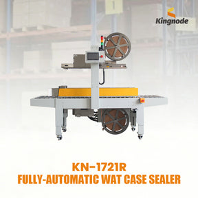 KN-1721R Fully Automatic Water-Activated Tape Case Sealer