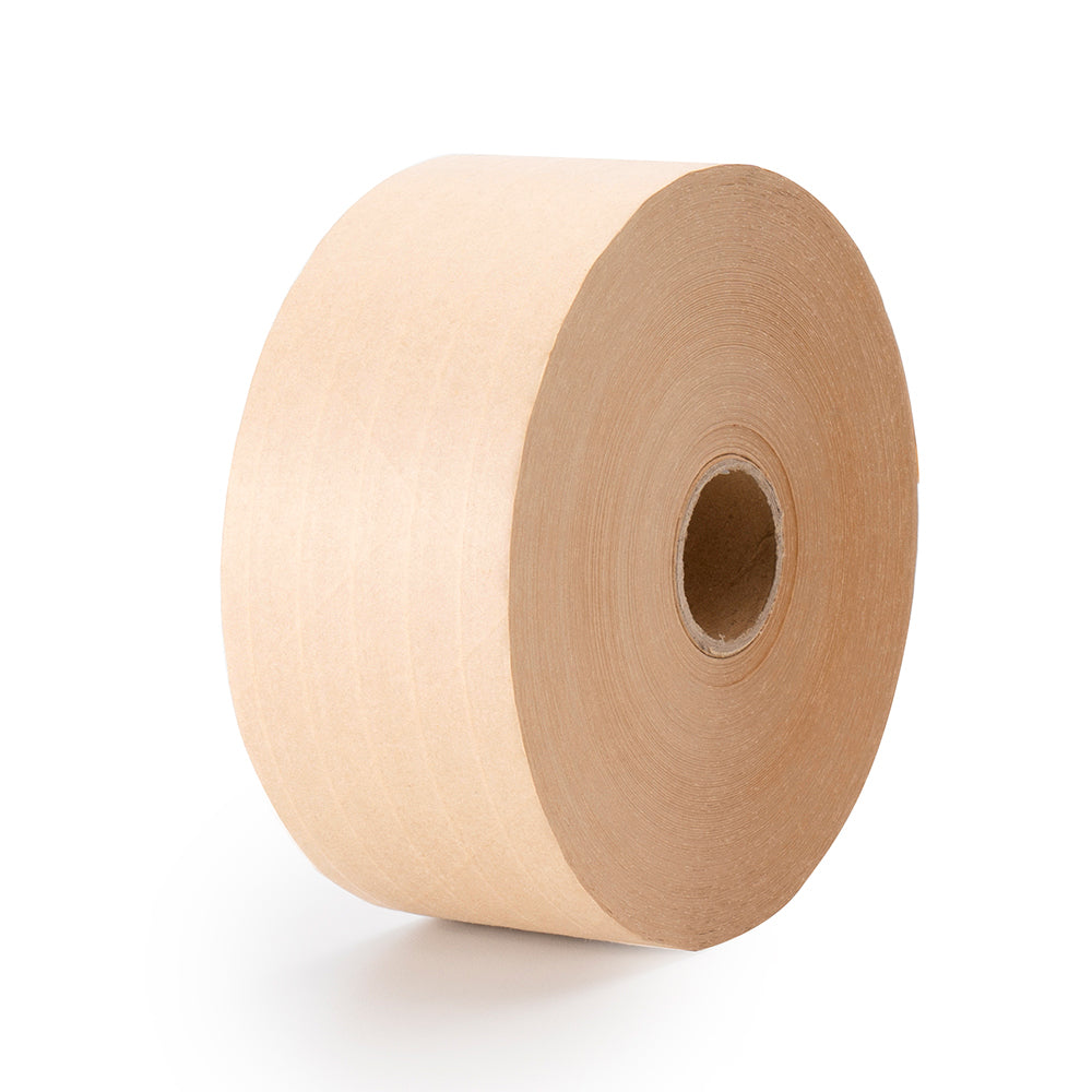 KN-3150E 100% Degradable  Reinforced Water Activated Gummed Paper Tape